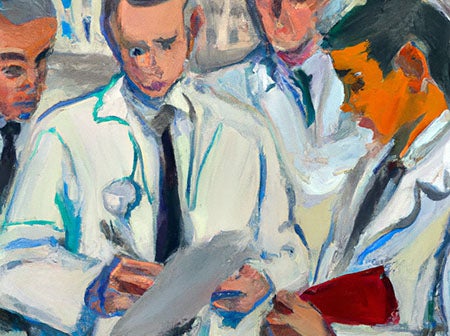 AI-generated illustration of doctors